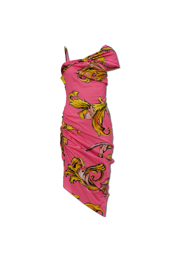Dress with Barocco print od Versace Jeans Couture