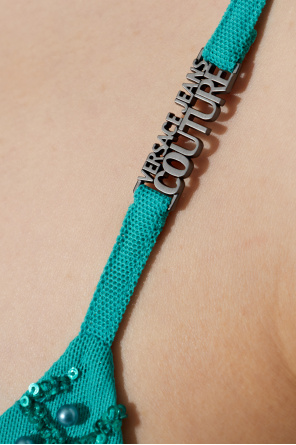 Versace Jeans Couture Vestido corto con apliques