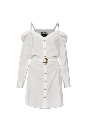 Off-shoulder dress od Versace Jeans Couture