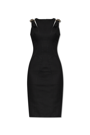Denim pencil dress