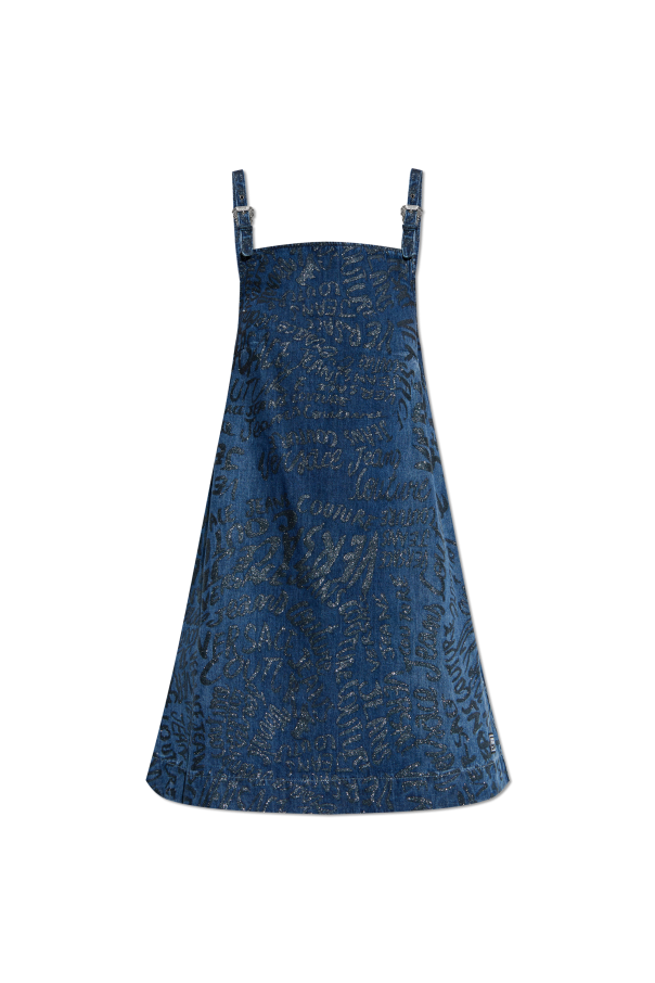 Denim dress with glitter finish, zdjęcie 1 Denim dress with glitter finish od Versace Jeans Couture