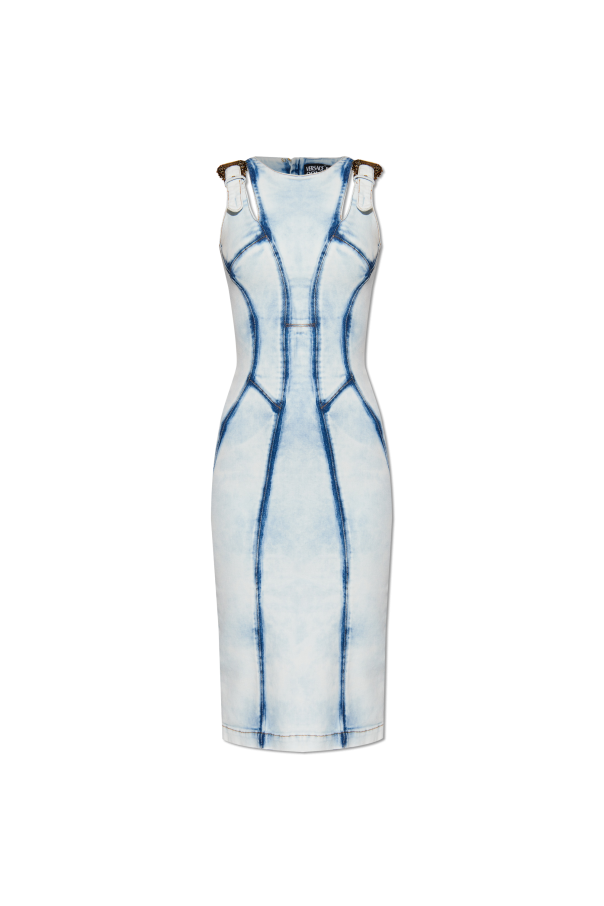 Denim pencil dress od Versace Jeans Couture