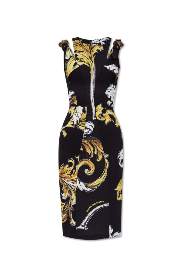 Dress with Outline Barocco print, zdjęcie 1 Dress with Outline Barocco print od Versace Jeans Couture