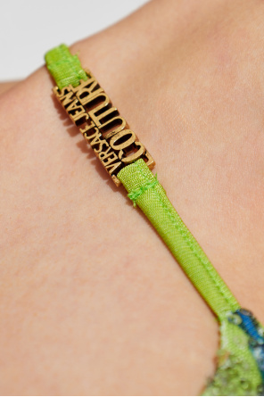 Versace Jeans Couture Paillettenkleid mit barocco-Muster