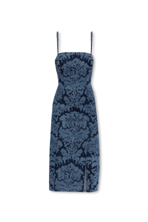 Denim dress with straps od Alexander McQueen
