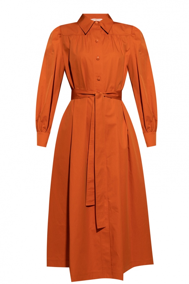 Orange Belted dress Tory Burch - Vitkac HK