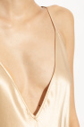 Saint Laurent beige Silk slip dress