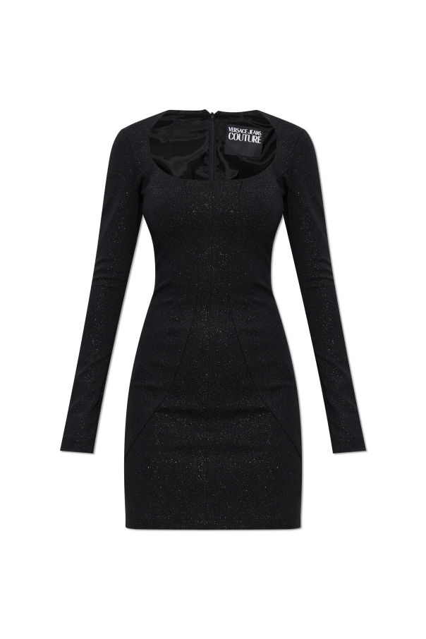 Dress with lurex thread od Versace Jeans Couture