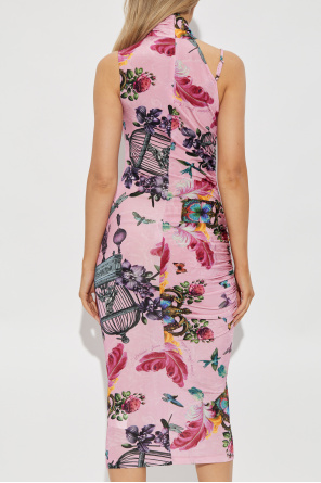 Versace Jeans Couture Vestido con estampado de colores