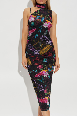 Versace Jeans Couture Vestido con estampado de colores