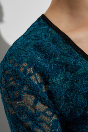 Versace Jeans Couture Lace dress with long sleeves