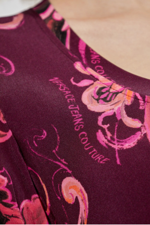 Versace Jeans Couture Sukienka z nadrukiem `Barocco`