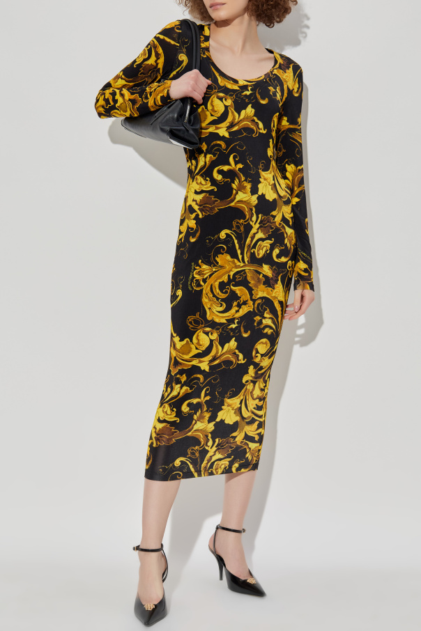 Versace Jeans Couture Vestido con estampado "Barocco"