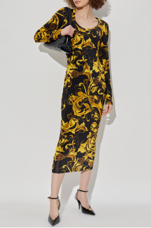 Dress with 'barocco' print od Versace Jeans Couture