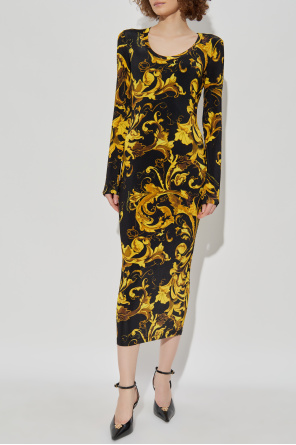Versace Jeans Couture Vestido con estampado "Barocco"
