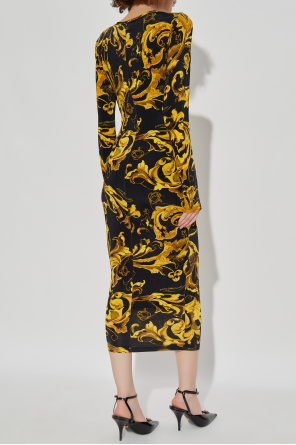 Versace Jeans Couture Vestido con estampado "Barocco"