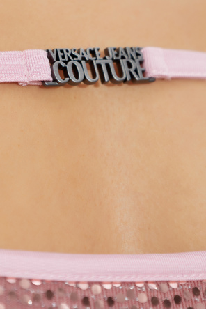 Versace Jeans Couture Vestido con lentejuelas brillantes