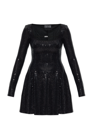 Kleid mit schimmernden Pailletten