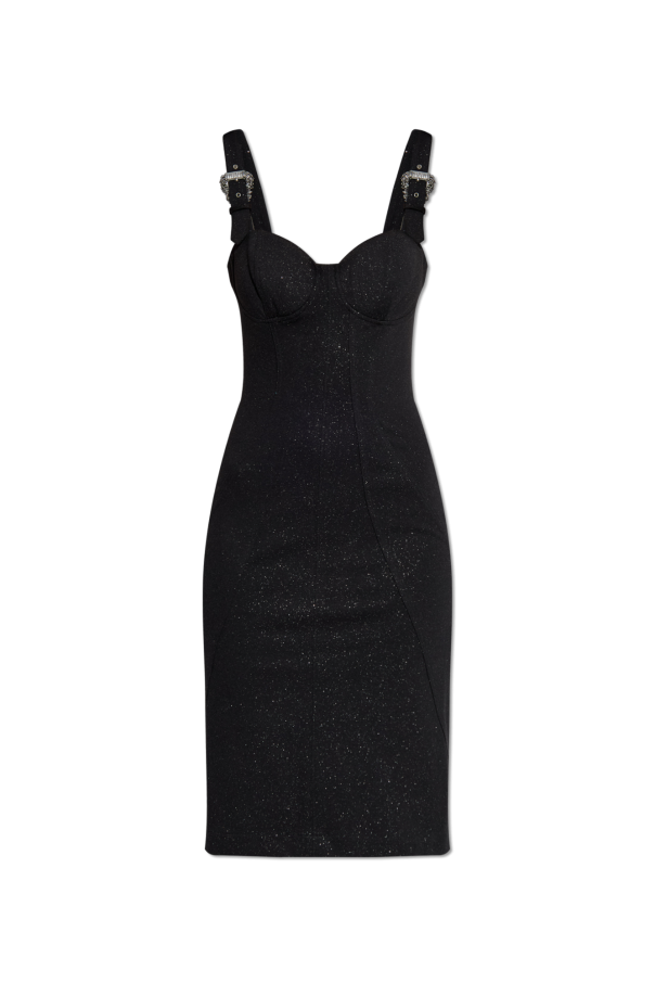 Dress with shimmering glitter od Versace Jeans Couture