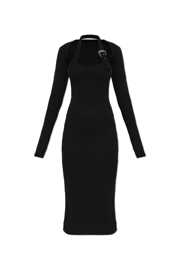 Ribbed bodycon dress od Versace Jeans Couture