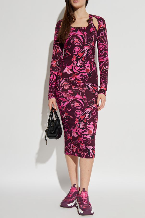 Versace Jeans Couture Dress with "barocco" print