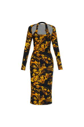 Dress with 'barocco' print