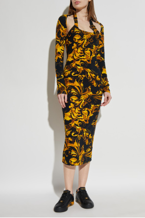 Versace Jeans Couture Vestido con estampado "barocco"