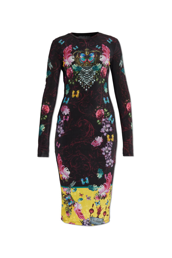 Dress with print od Versace Jeans Couture