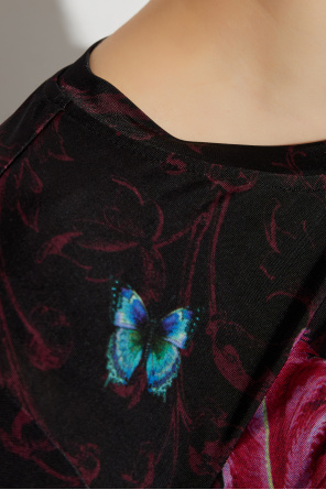 Versace Jeans Couture Sukienka z nadrukiem