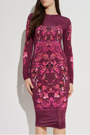Versace Jeans Couture Dress with "barocco" print