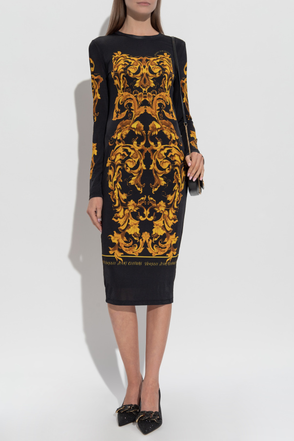 Versace Jeans Couture Dress with "barocco" print