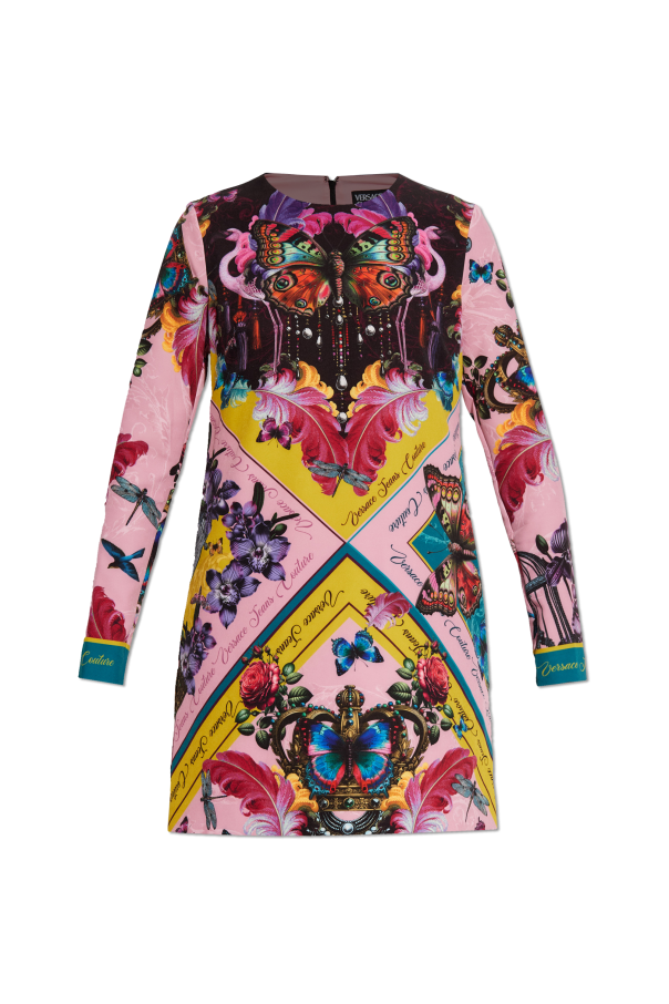 Dress with print od Versace Jeans Couture