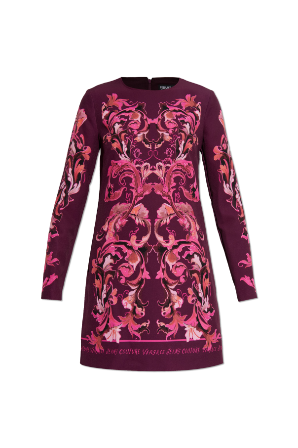 Dress with 'barocco' print od Versace Jeans Couture