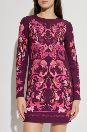 Versace Jeans Couture Vestido con estampado "barocco"