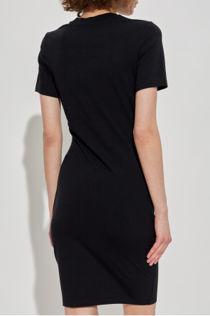 Versace Jeans Couture Vestido con logotipo estampado