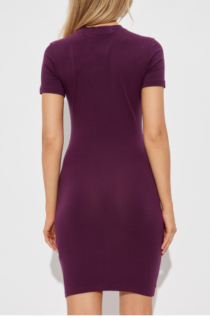 Versace Jeans Couture Sukienka z nadrukowanym logo