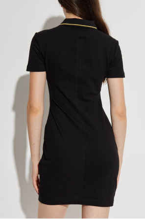 Versace Jeans Couture Polo dress with embroidered logo