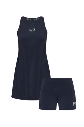 Training dress with shorts