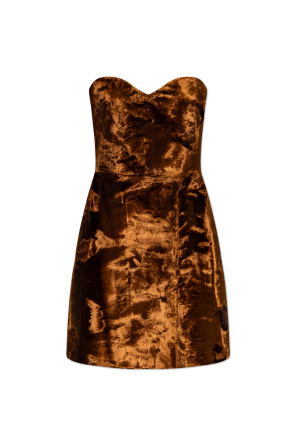 Velvet dress od Alexander McQueen