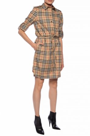 Checked dress od Burberry