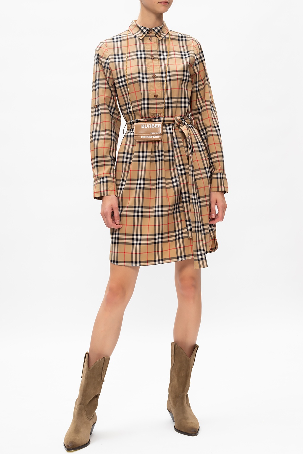 Burberry Belted dress