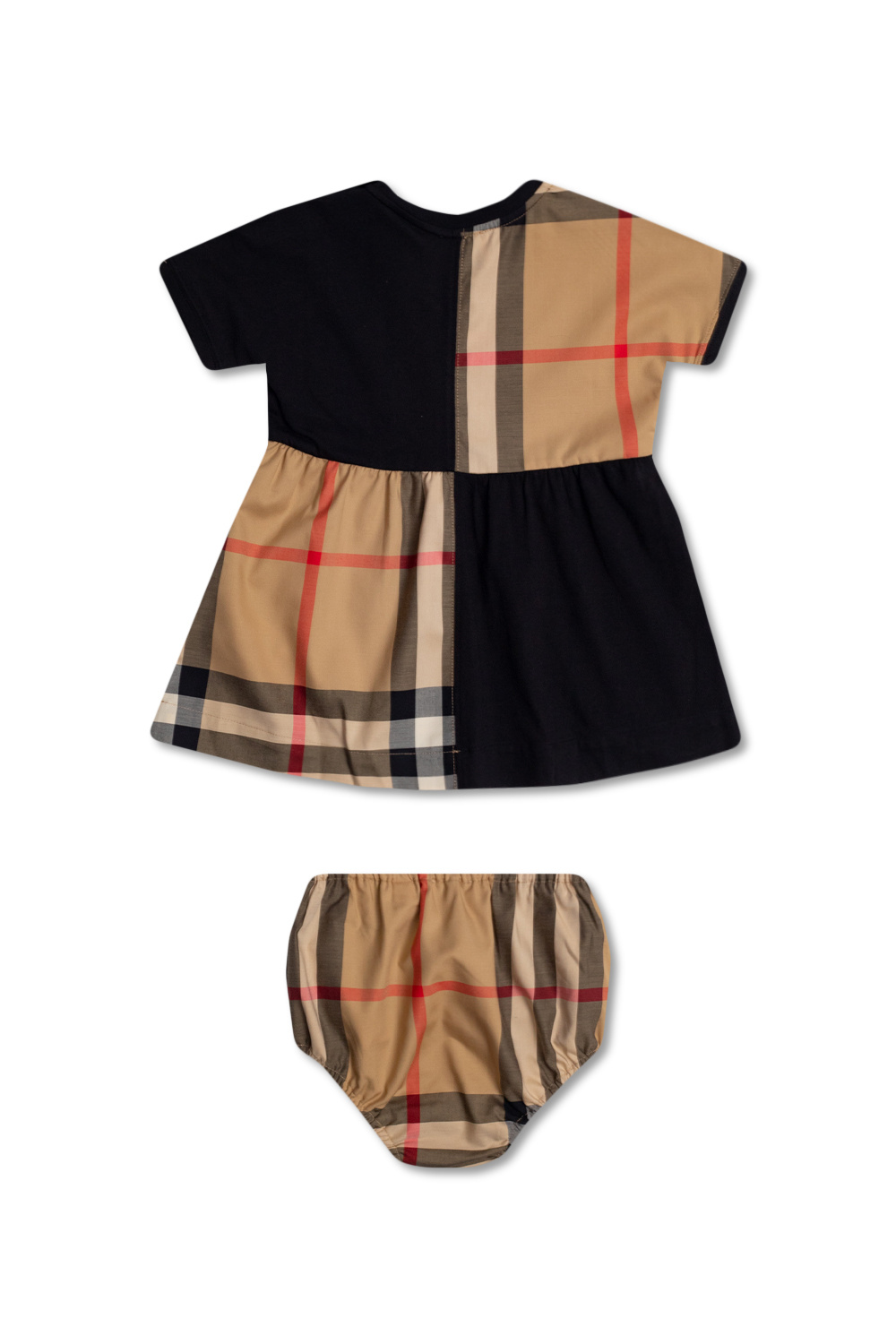 burberry PATTERNED Kids ‘Elena’ dress with knickers