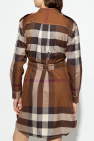 Burberry ‘Aurelia’ dress with standing collar