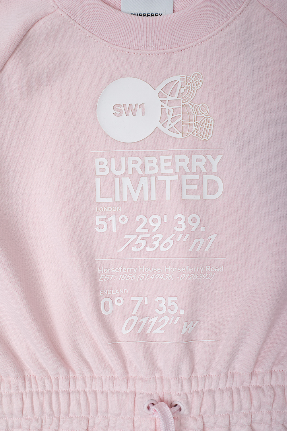 Burberry Kids ‘Ffion’ dress with logo