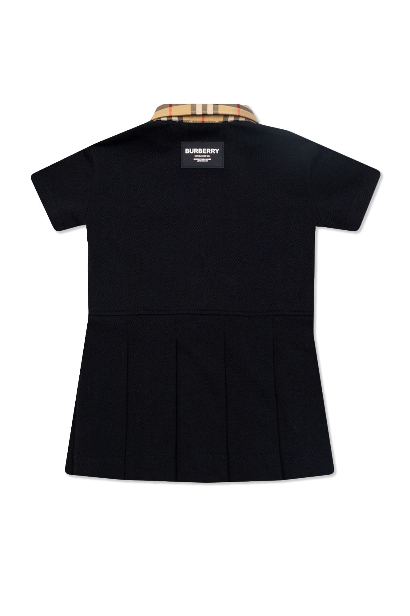 burberry Long Kids ‘Sigrid’ cotton dress