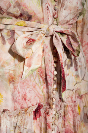 Zimmermann Floral logo dress