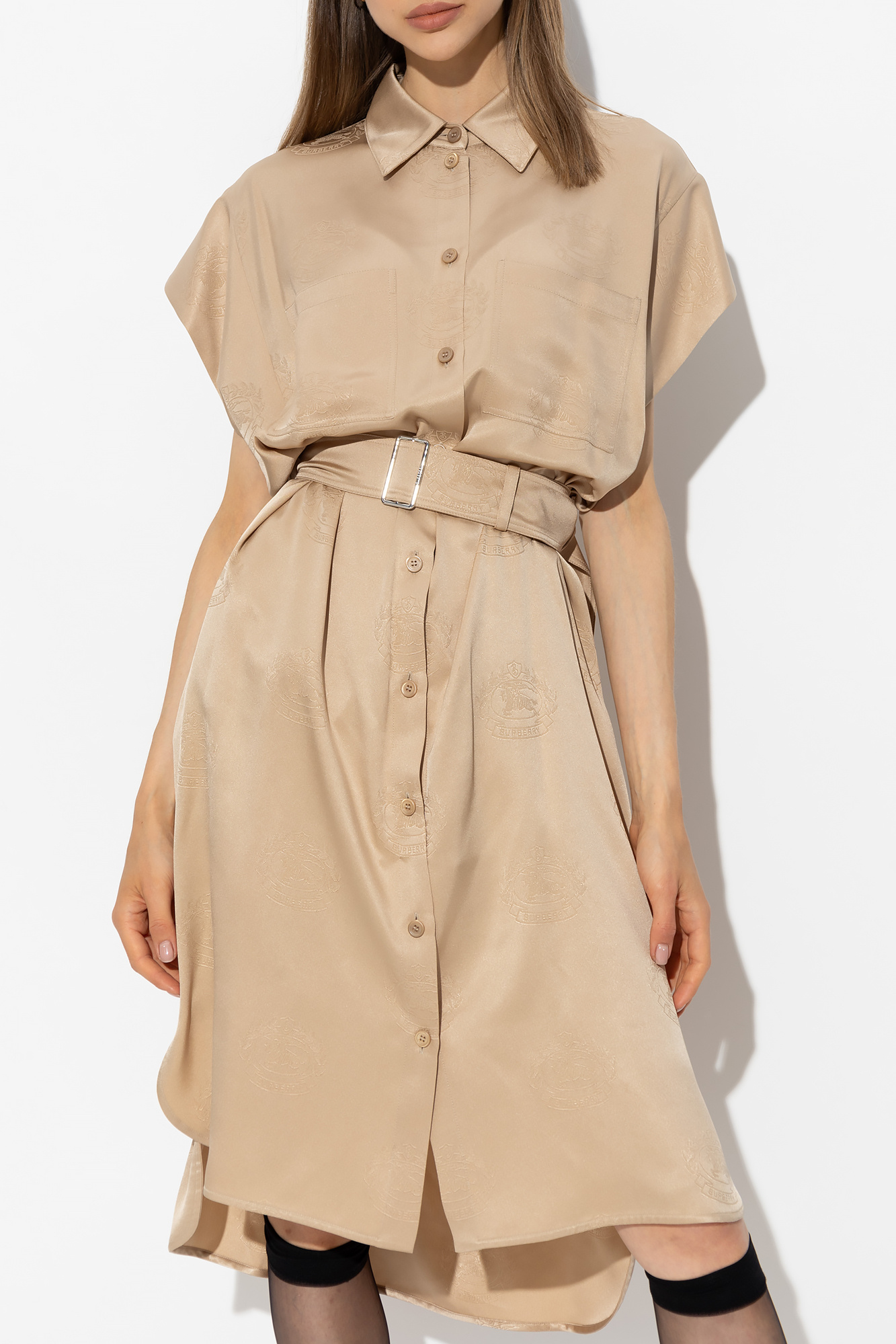 Burberry ‘Nella’ silk dress