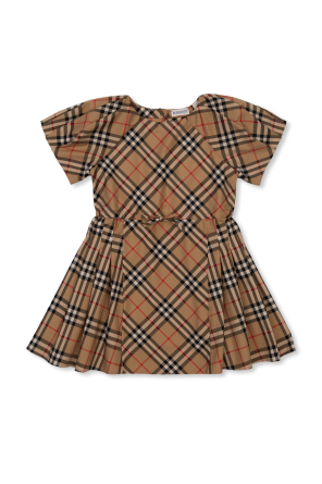 Checked dress