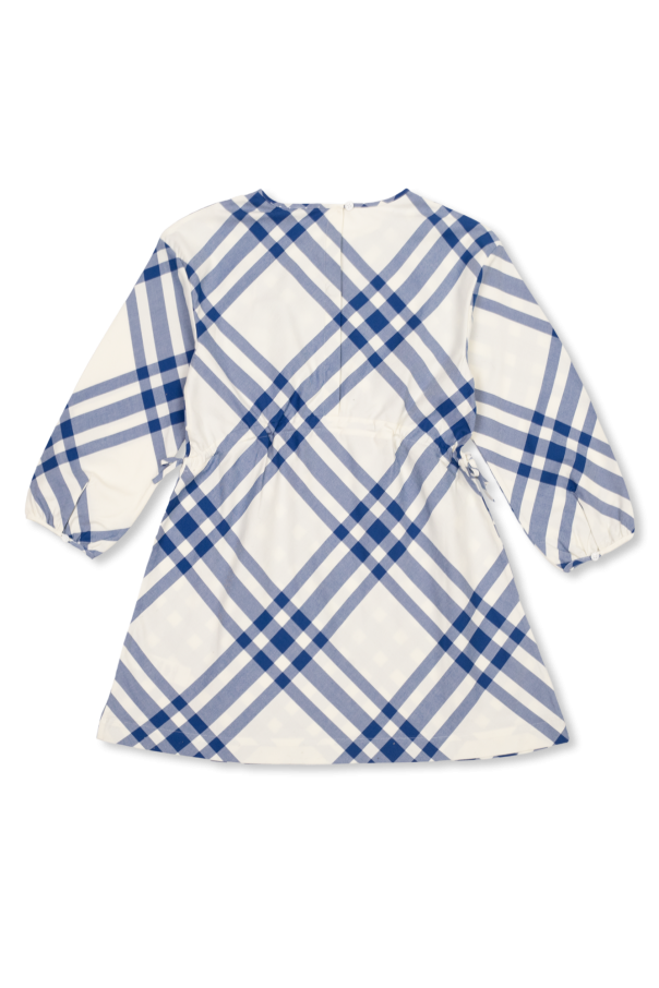 Burberry polo-style Kids Checked dress