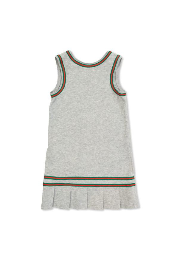 Gucci Kids Vestido de algodón